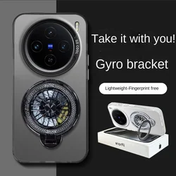 for MagSafe Magnetic Case For Vivo X200 Pro Mini X100 x200 Ultra FE X100S pro x200s Y04 stand holder Cover Shell Shockproof case