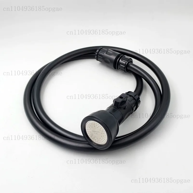 فوهة حمام كبيرة للكلاب الأليفة مع مسدس رش حمام ضغط للقطط لسهولة التنظيف للحيوانات الأليفة