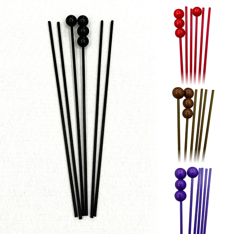 6pcs Wood Ball Aroma Diffuser Replacement Rattan Reed Sticks Air Freshener Aromatherapy Aroma Stick Oil Diffuser Refill Sticks