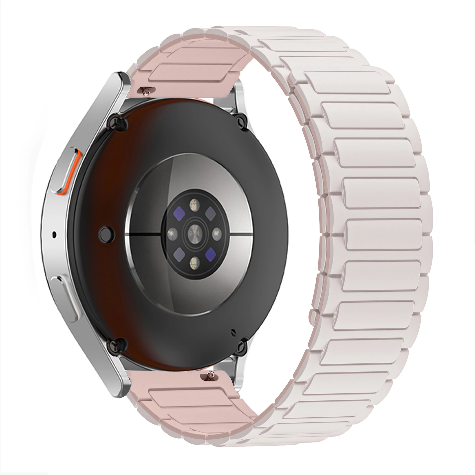 18mm 20mm 22mm Silikonarmband für Huawei Watch GT6 GT5 6Pro GT4 46mm Magnetband für Samsung Galaxy Watch 7 6 5 4 Classic 5Pro