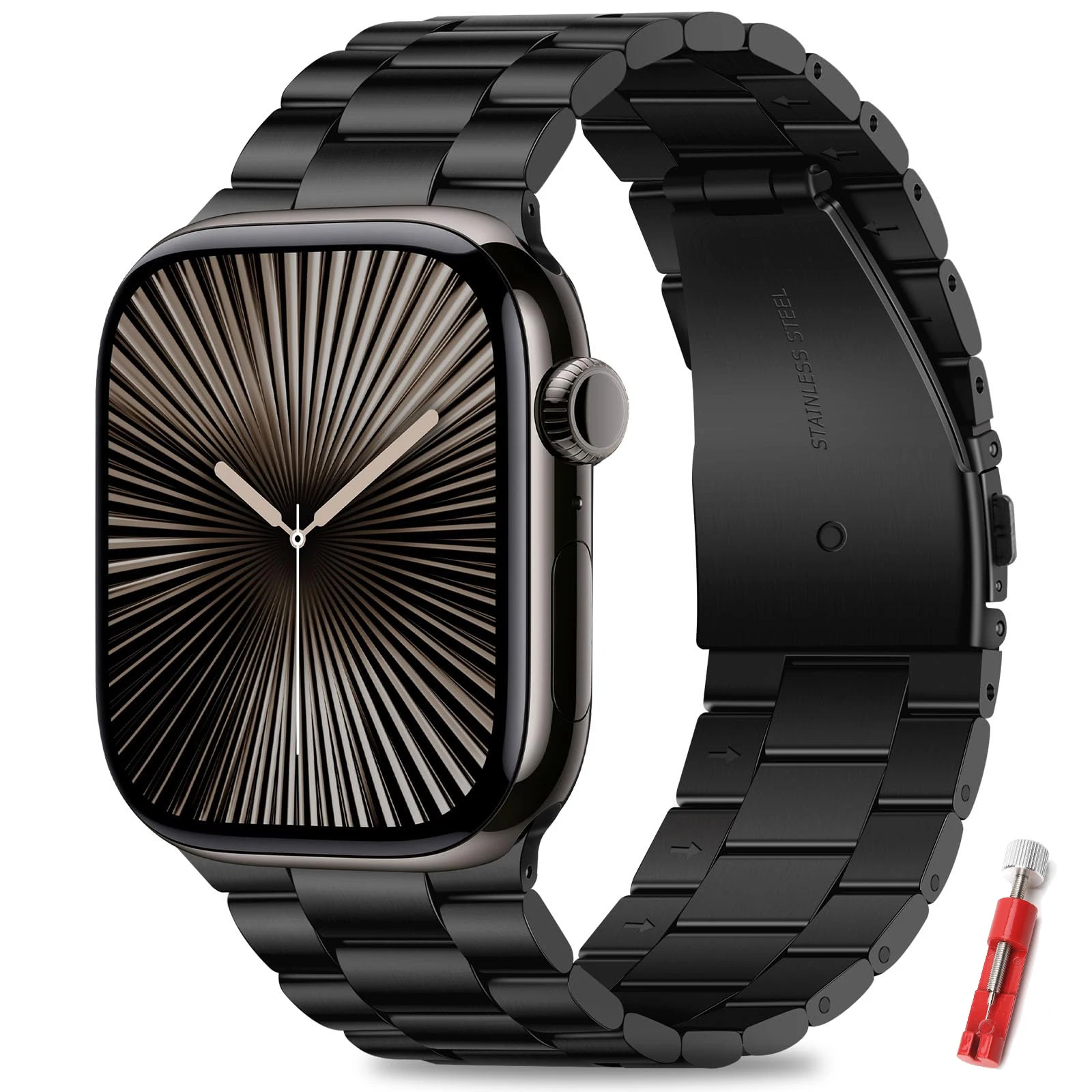 

Metal Strap For Apple Watch Band 46mm 44mm 45mm 42mm 40mm 41mm 38mm Correa Bracelet iwatch Series SE 10 9 8 7 6 5 3 Ultra 2 49mm