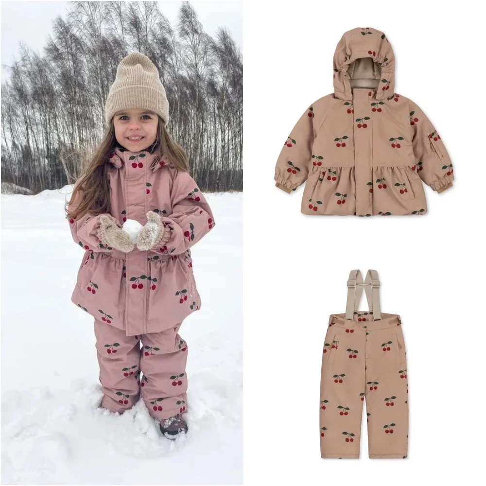 

Baby Ski Clothing Girls' Winter Clothes Children Ski Suit Kids Coat and Pants Clothes Set Girls' clothes Winter set Outfit Set