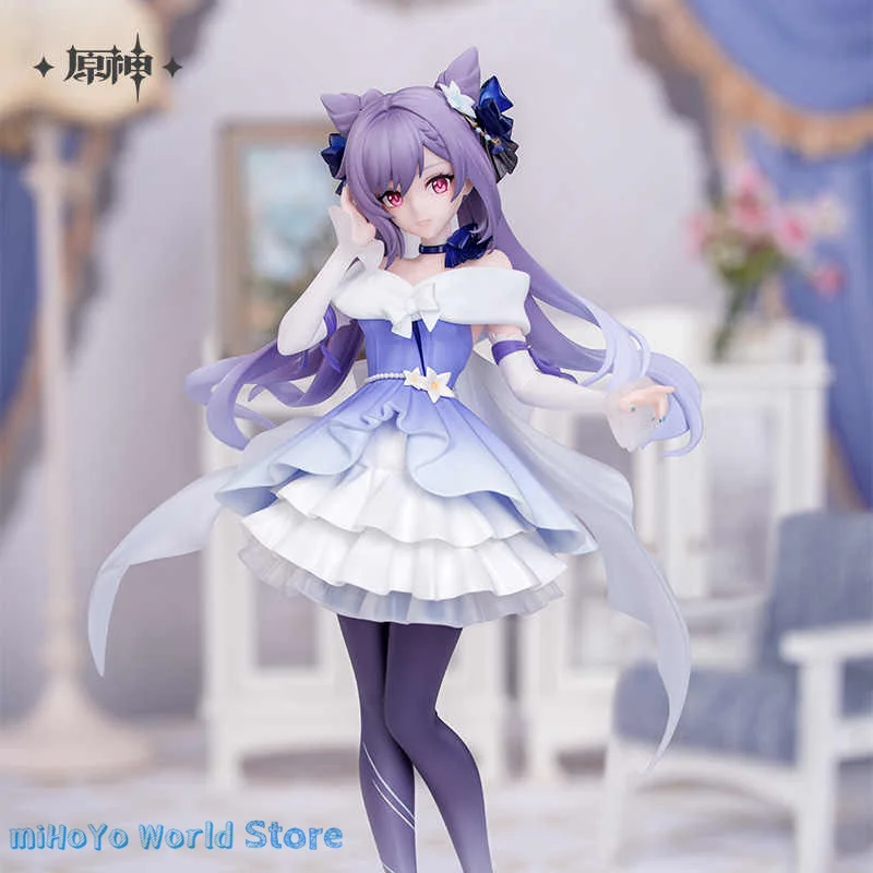 

[Official] Keqing Ver 1/8 Figures MiHoYo Original Merch Genshin Impact Keqing Figures Doujin Cosplay Garage Kits Birthday Gifts