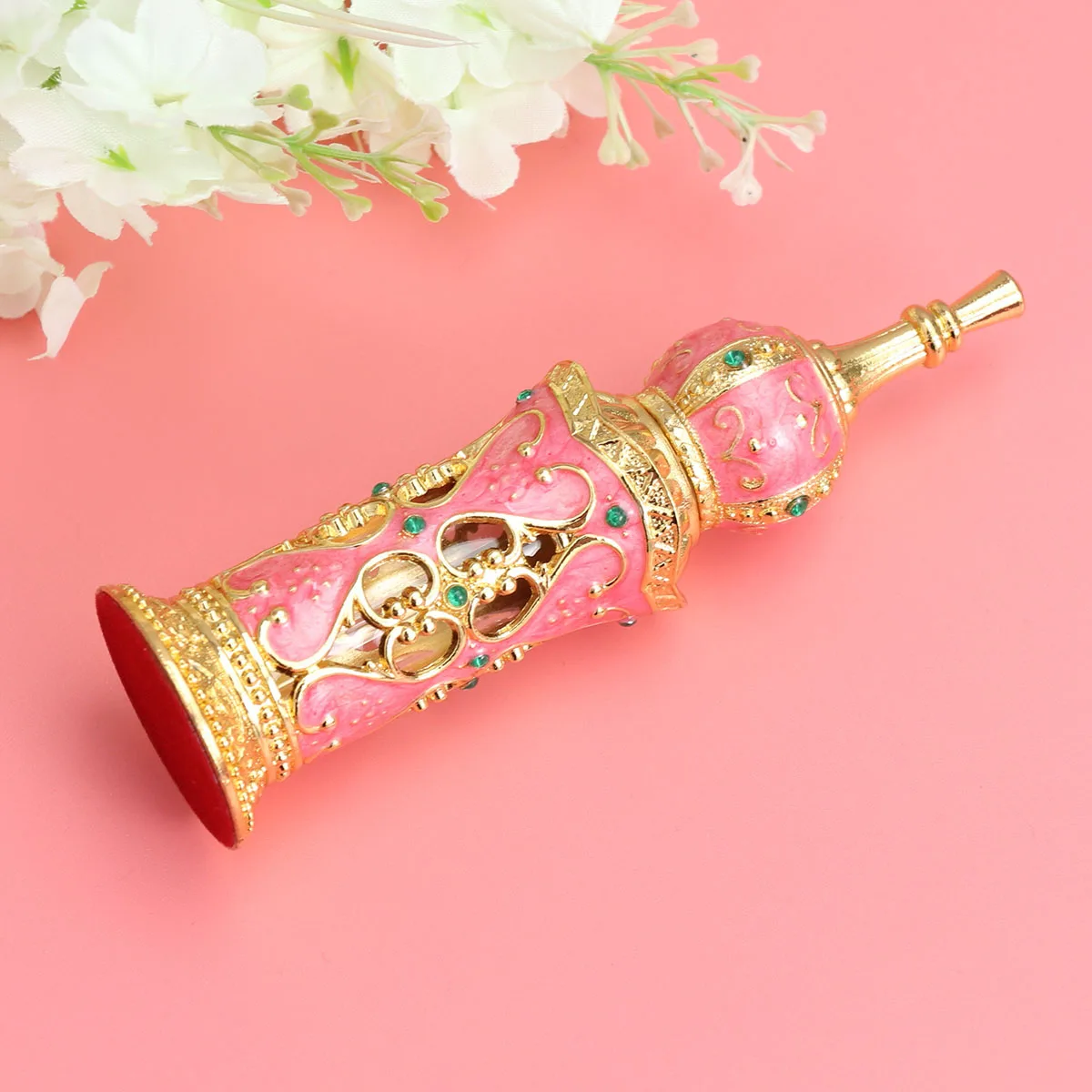 

12 ML Vintage Flavor Bottle Travel Essential Oil Retro Decor Empty Glass Perfume