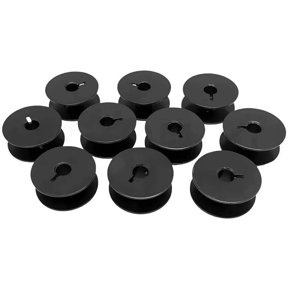 20 PCS Black Large Metal Bobbins #18339 For Pfaff 541 545 591 1240 1245 Juki LS-1340 LS-1341 Sewing Machine Accessories Parts