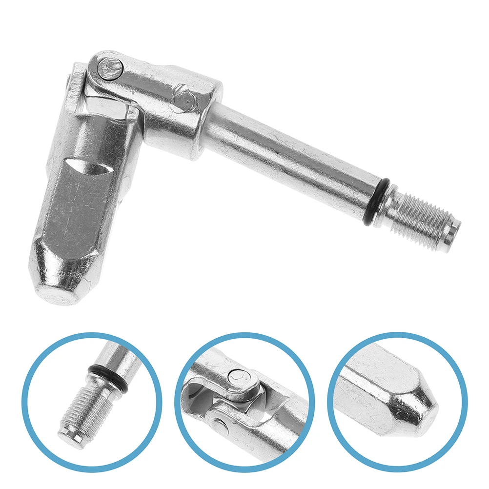 

2pcs Hydraulic Cardan Shaft Horizontal Universal Joint Floor Trailer Jack Drop Switch Shaft Durable Steel Jack Accessories