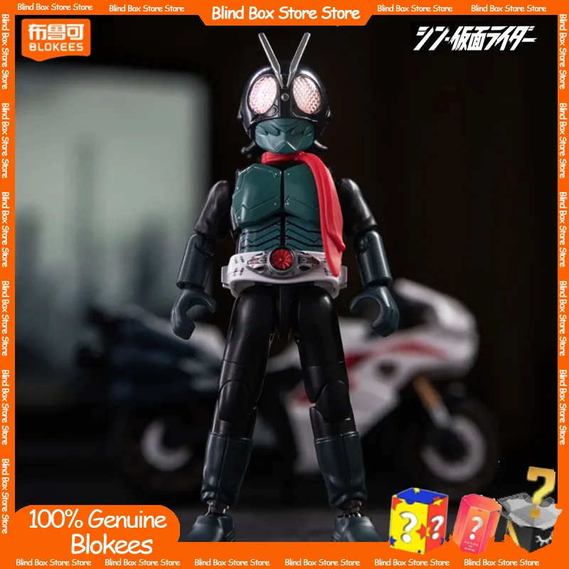 Nuovi Blokees Kamen Rider Action Figures Toy Shin Kamen Rider Collezione classica Versione Kit modello di assemblaggio moto Regali