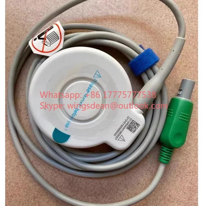 Fetal TOCO Transducer MS3-31527 (B) 6pin Single Slot ECG Connector for EDAN F2/F3/F6/F9