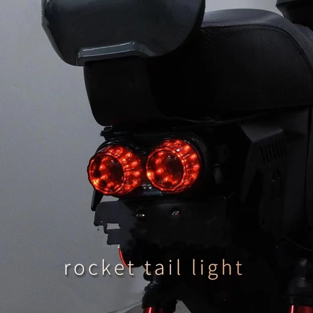 Motorcycle LED Tail Light Rear Brake Light Waterproof Stop Signal Accessory for Yamaha Yzf 250 450 R1 R125 R25 R3 R6 Moto Parts