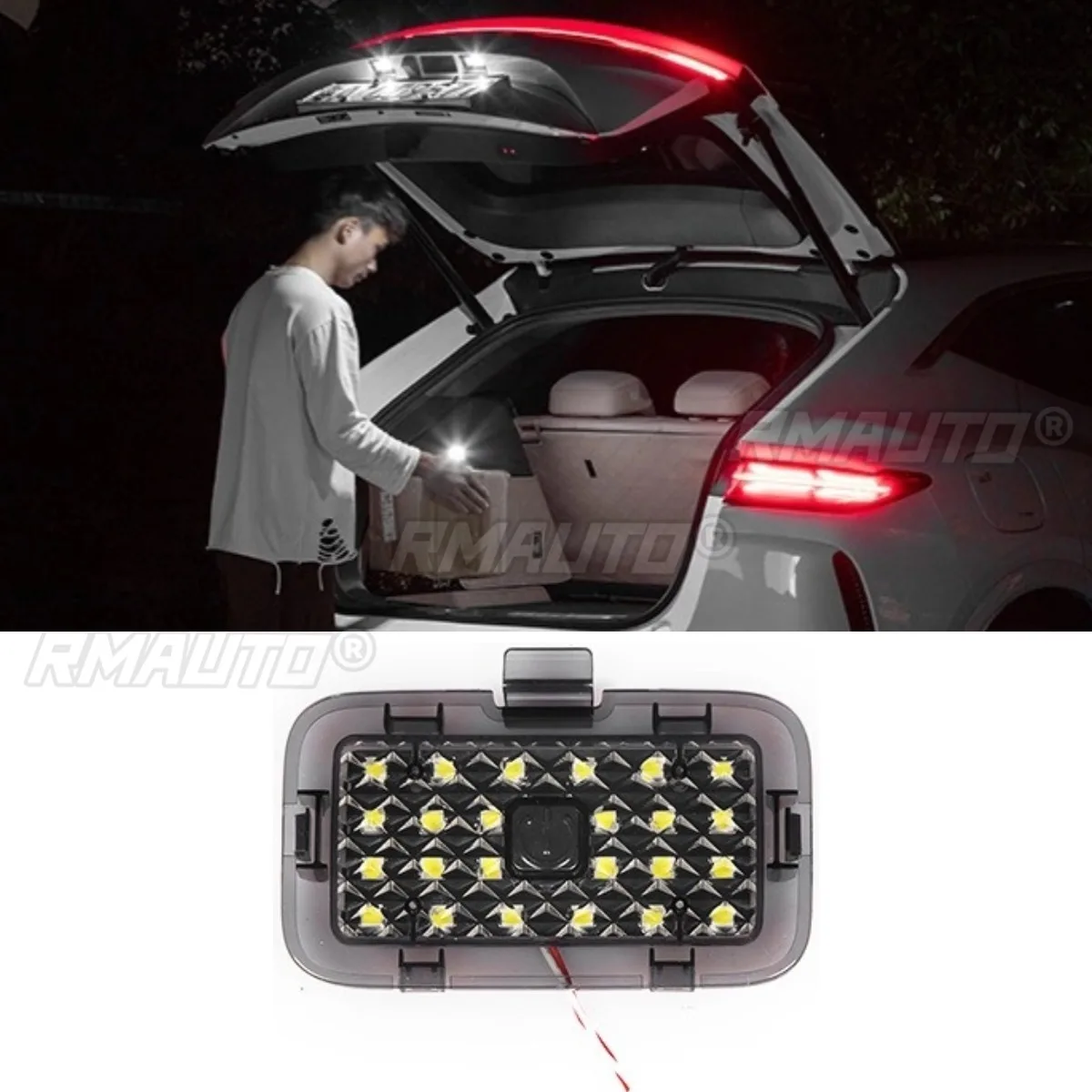 

Wholesale Universal Trunk Lights for Auto Parts Rear Trunk Door Light Tailgate Light Body Kit For DENZA N7 D9 Car Accessories