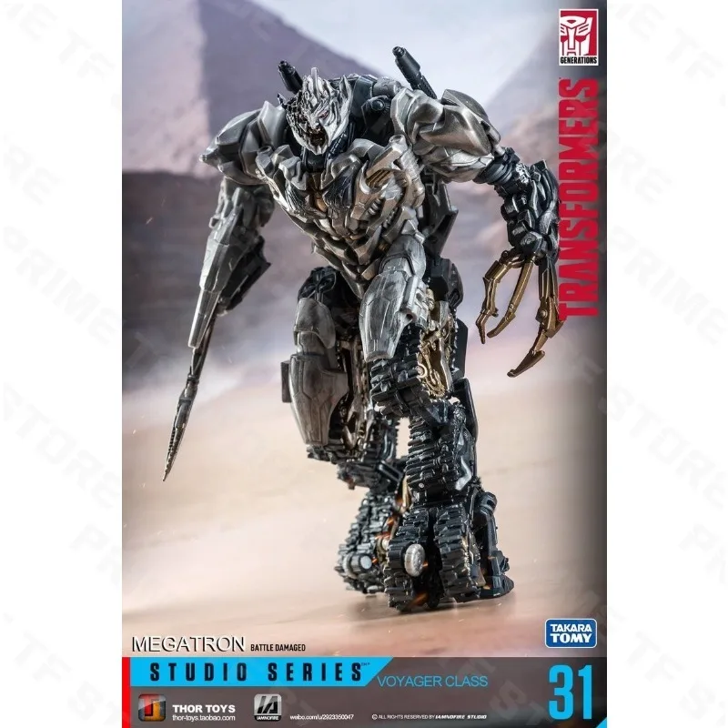Original Hasbro Transformation Toy SS Studio Series SS-31 Megatron Battle Damage Version ROTF V-class Target Limited Toy