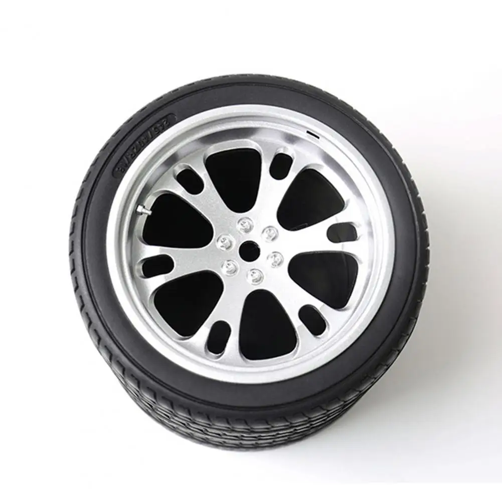 펜꽂이 자동차 타이어 모양 디자인 책상 정리함, 현실적인 비 변형 내구성 문구 책상 홀더, 학교 용품