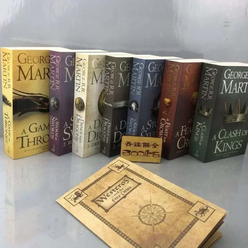 English A Song of Ice and Fire Complete Set of 7 Books in English