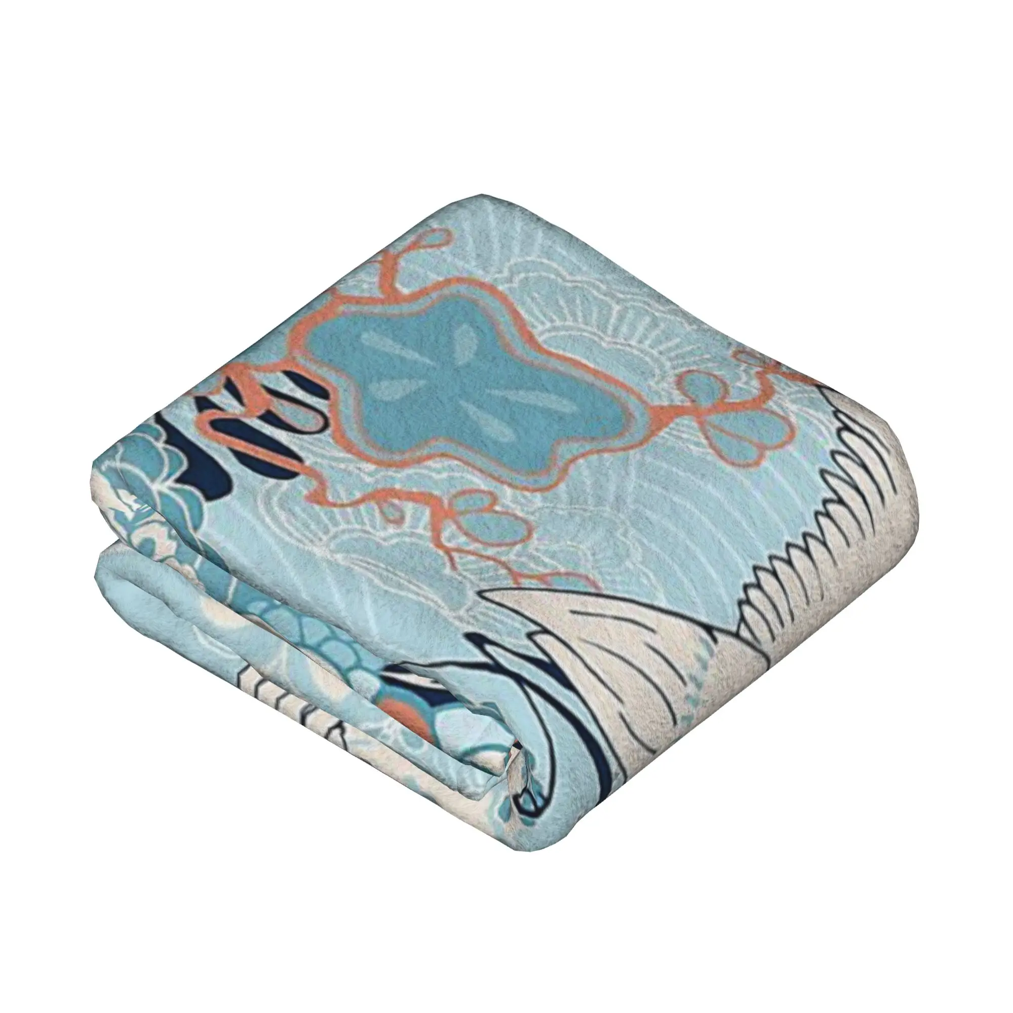 Water Tribe Katara Blanket Fleece Spring Autumn Avatars Anime Airbenders Warm Throw Blankets for Bed Bedroom Plush Thin Quilt