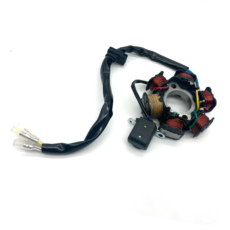 Motorcycle Full Complete Electrics Wiring Harness Cdi Stator 6 Coil For Atv Quad Pit Bike Buggy Go Kart 50cc 70cc 110cc 125cc