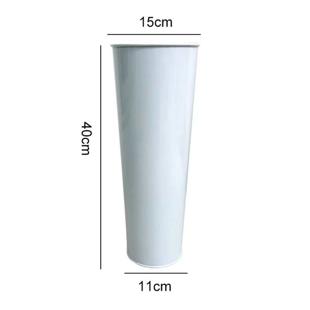 Waterproof Flower Bucket Galvanized Rust-Resistant Watergrass Cultivation Bucket Flower Coating Flower Arrangement Bucket