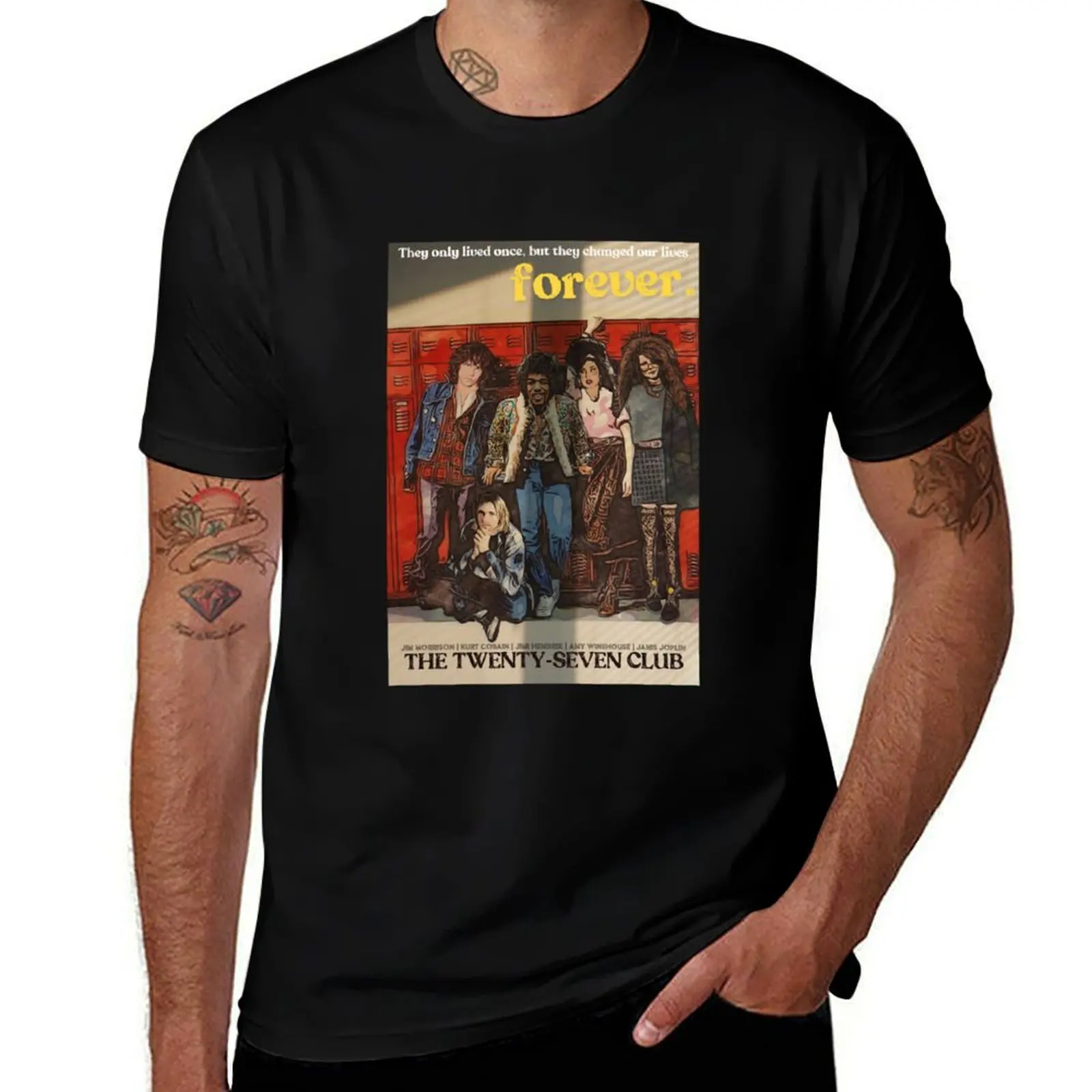 

27 club T-Shirt man t shirts cotton t shirts for man cotton funny T-Shirt