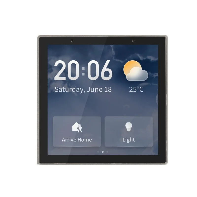 Tuya Smart Multifunctionele Bedieningspaneel Zigbee Gateway Ingebouwde Alexa Voice Control 4 Inch Type 86 Linux Os