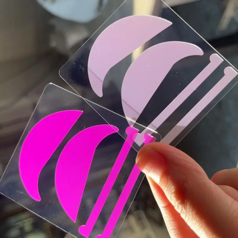 1セット シリコンアイパッド まつげリフト用 再利用可能 まつげパーマ用シリコンパッド ラッシュリフトリボン まつげエクステ メイクアップツール