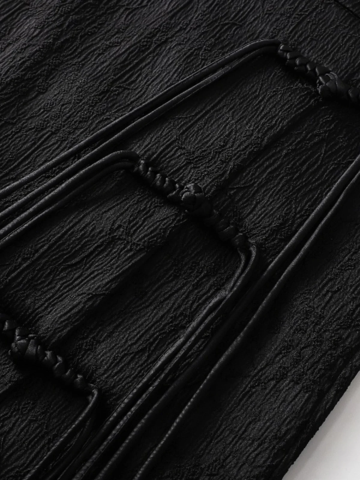 Nuovo cinese Sle a vita alta Thiened Fce foderato con frange gonna longuette donna autunno inverno A-Line f gonna corpo