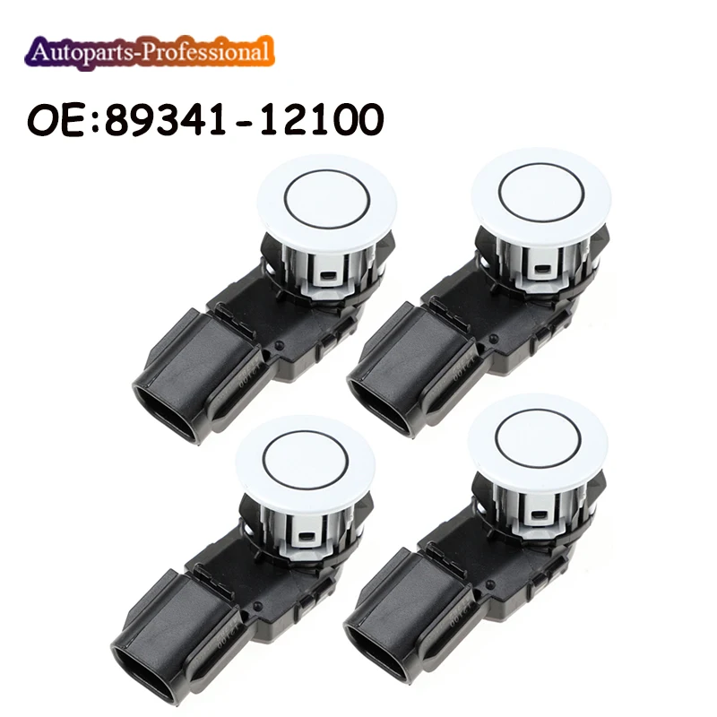 

4 Pcs Car Auto accessorie Parking Sensor Distance Control Sensor 8934112100 8934142060 89341-12100 For Toyota RAV4 2017-2018