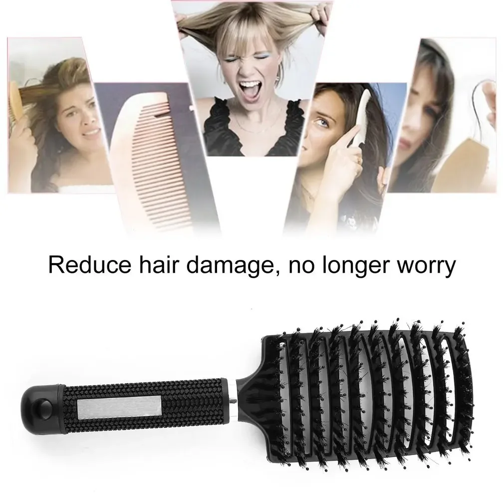 New Women Hair Scalp Massage Comb Salon Hairdressing Styling Tools