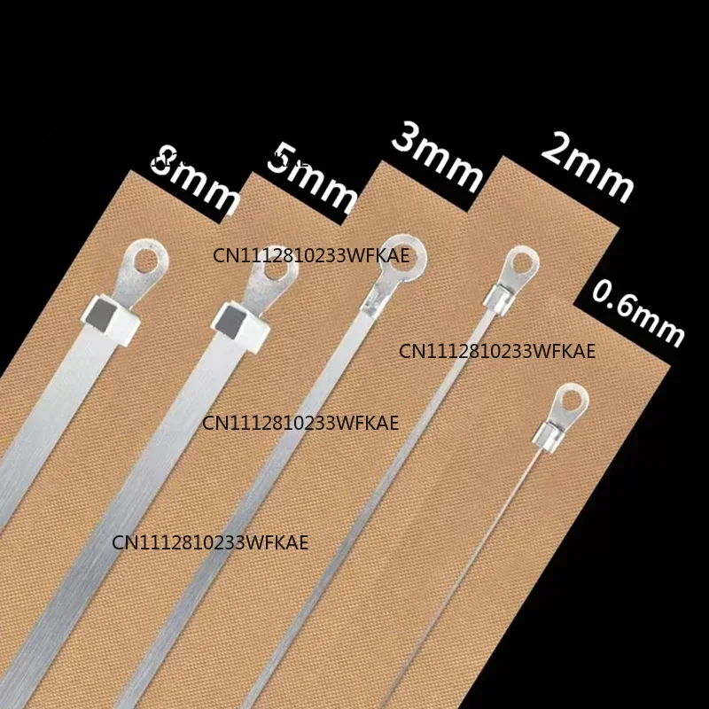 10 Pieces Impulse Sealer Spare Repair Parts Kit Heat Seal Strips Replacement Elements Heating Strip Sealing Machine