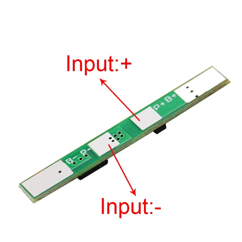 10pcs 1S 3.7V 3A li-ion BMS PCM battery protection board pcm for 18650 lithium ion li battery