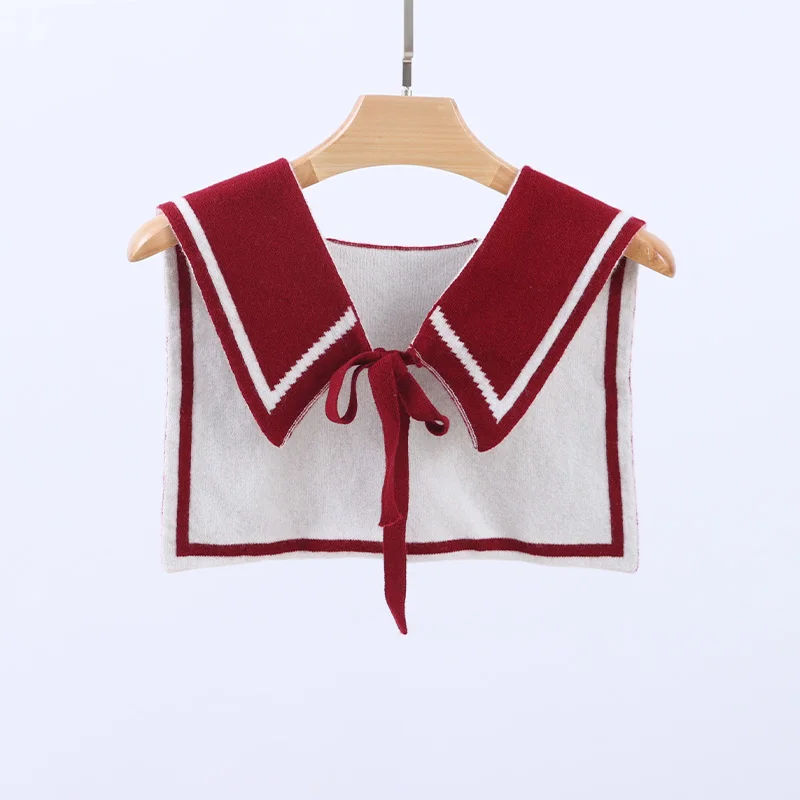 With An Academic Style Soft  100% Merino Wool  Tippet Autumn And Winter Basic Unisex Style Children's Clothing Accessories view 4