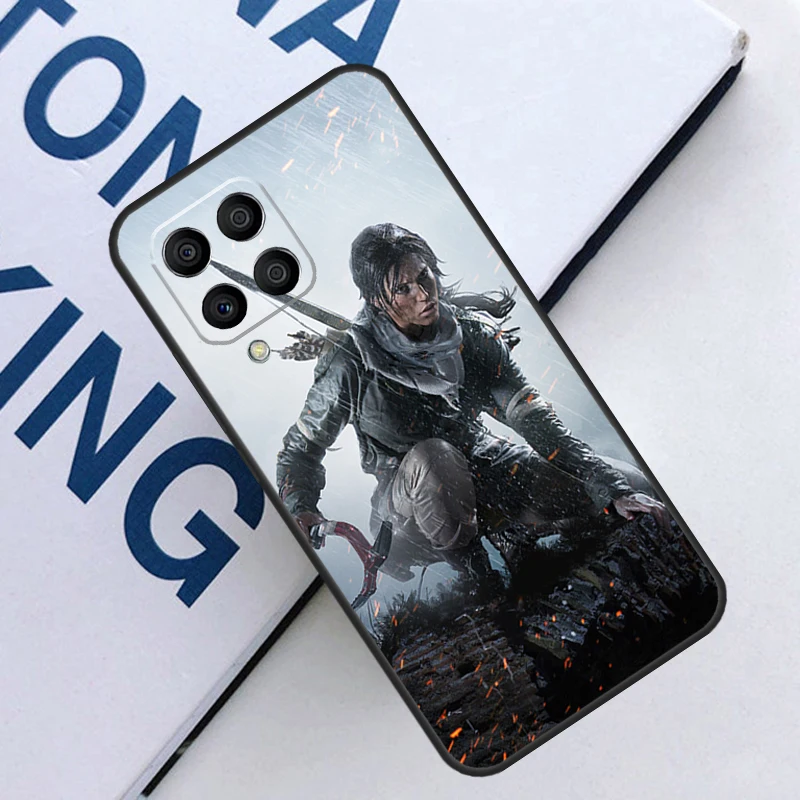 Tomb Raider Cover For Samsung Galaxy M31 M51 M21 M30s M20 M13 M23 M33 M53 M12 M32 M52 M54 M34 M14 Case