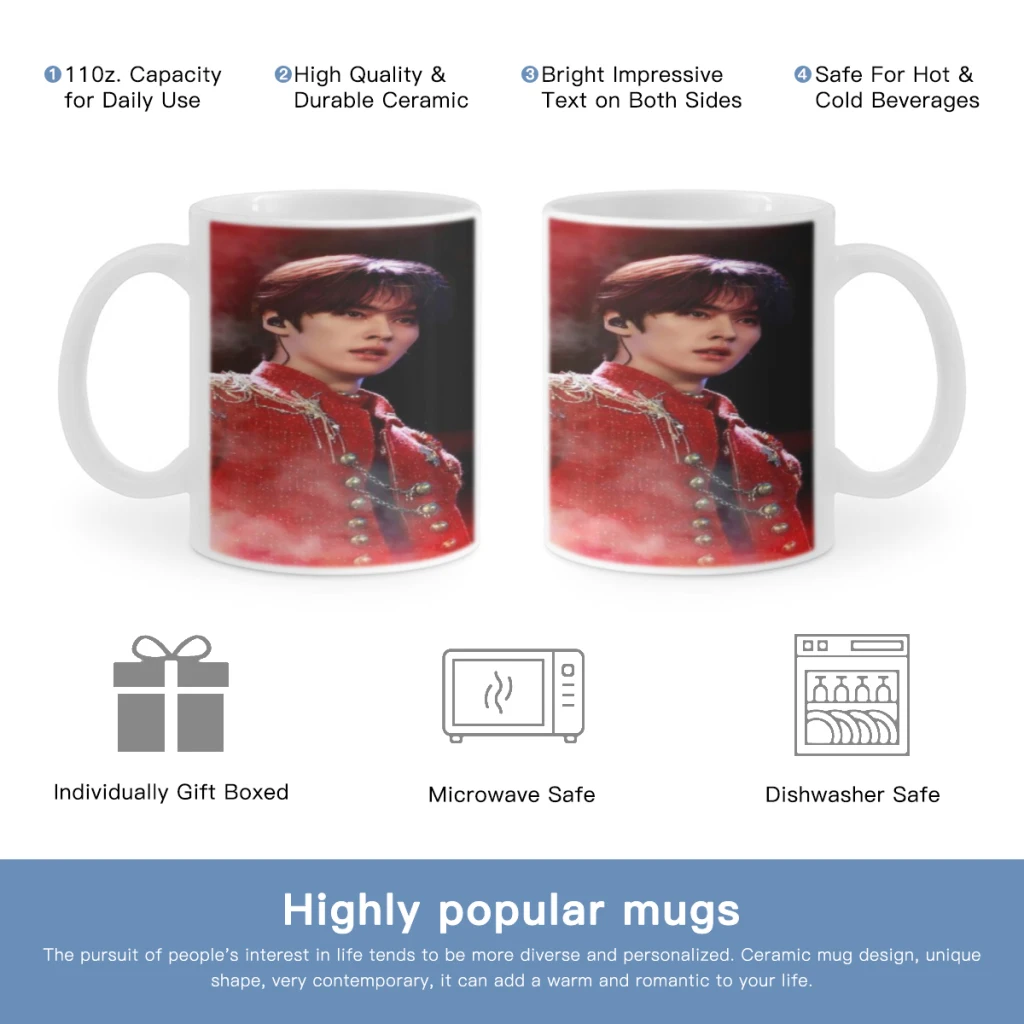 Group S-Stray K-Kids 11oz Afternoon Tea Mug Multifunctional Ceramic Coffee Mug Porcelain Coffee Cup Drinking Cup