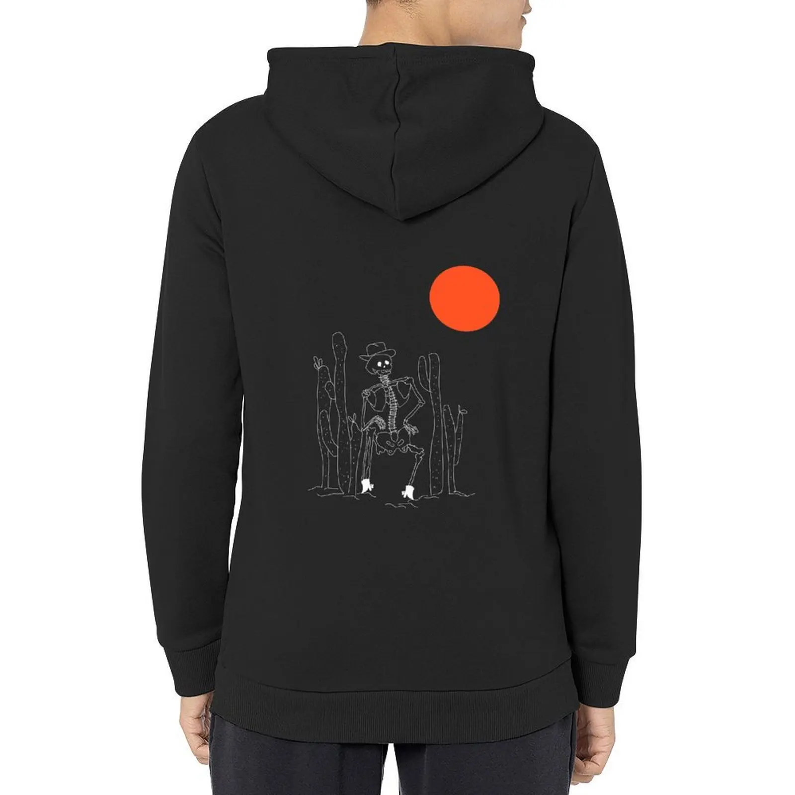 

blood moon skeleton reverse Hoodie men's clothing winter clothes autumn jacket men mens clothing new in hoodies & sweatshirts