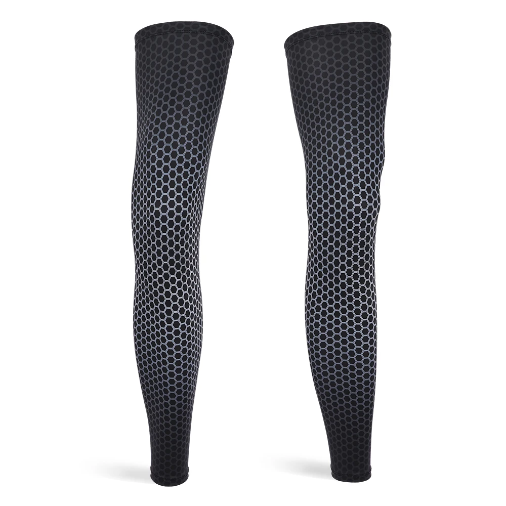 Full Leg Compression Sleeves, Long Knee Support for Cycling, Running, Basketball, Weightlift, Workout Joint Relief, Arm Sleeve