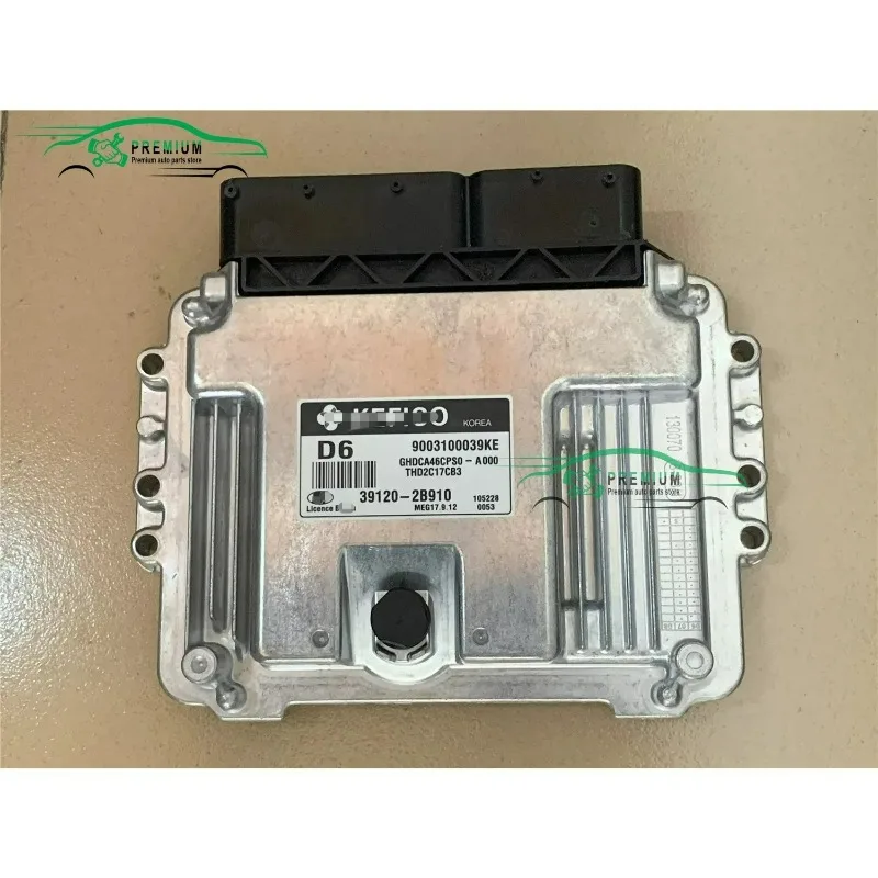 

New D6 ECU 39120-2B910 ECM Car Engine Computer Board Electronic D6 MEG17.9.12 Control Unit For Hyundai