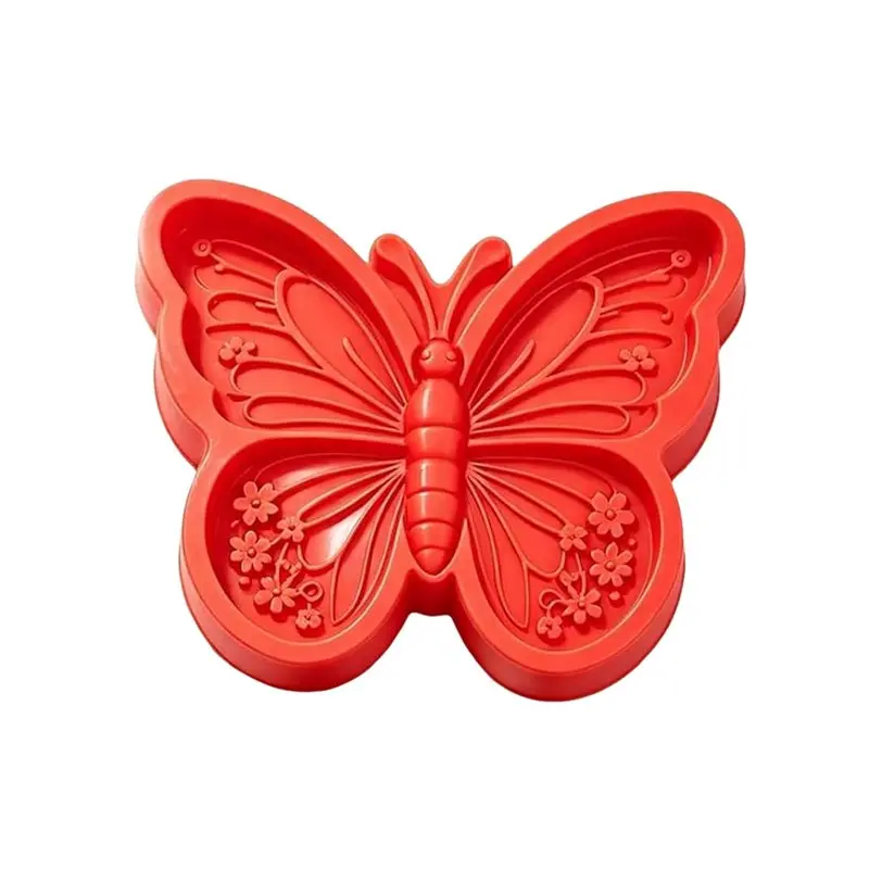 [B17B!】 Concrete Paver Mold, Reusable Butterfly Stepping Stone Mold, DIY Cement Mold For Garden Path& Walkway Decor For Outdoor