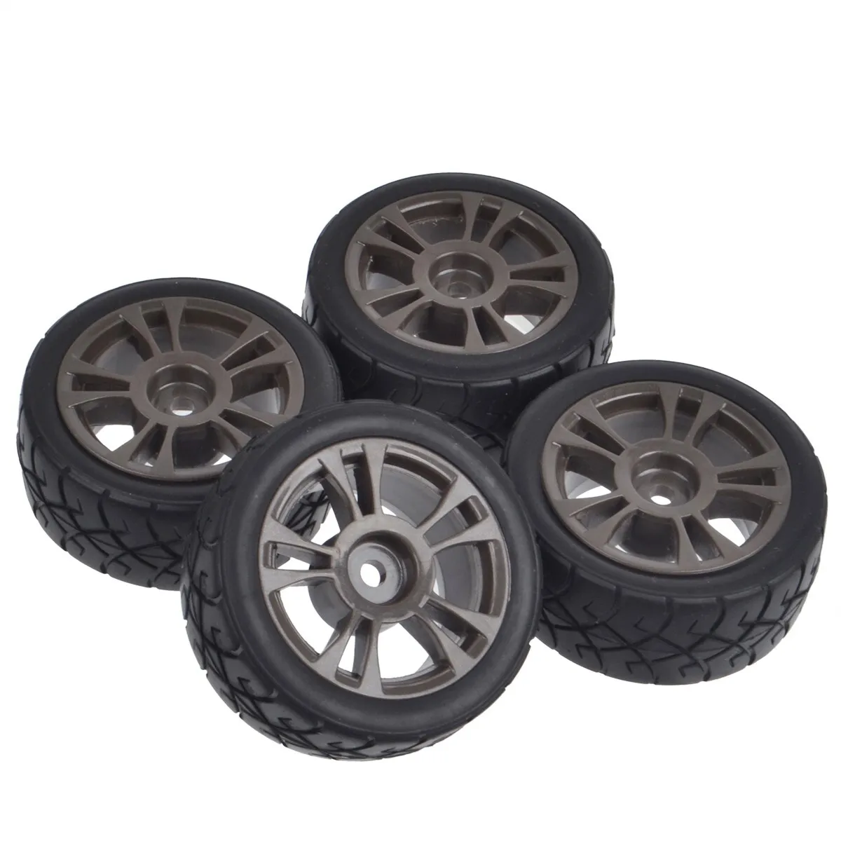 

4 шт. резиновые колеса, шины для Tamiya M-05 M-06 MB-01 MF-01X 1/10 RC on Road Car