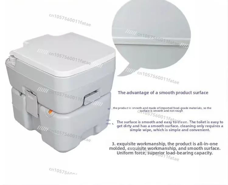 RV Toilet Portable Toilet Car Elderly Pregnant Women Children Outdoor Disaster Relief Emergency