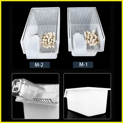 1PCS Professional Experimental Rat Cage Mouse Breeding Cage Group Feed Feeder Small Large PP Lab Equipment Supplies