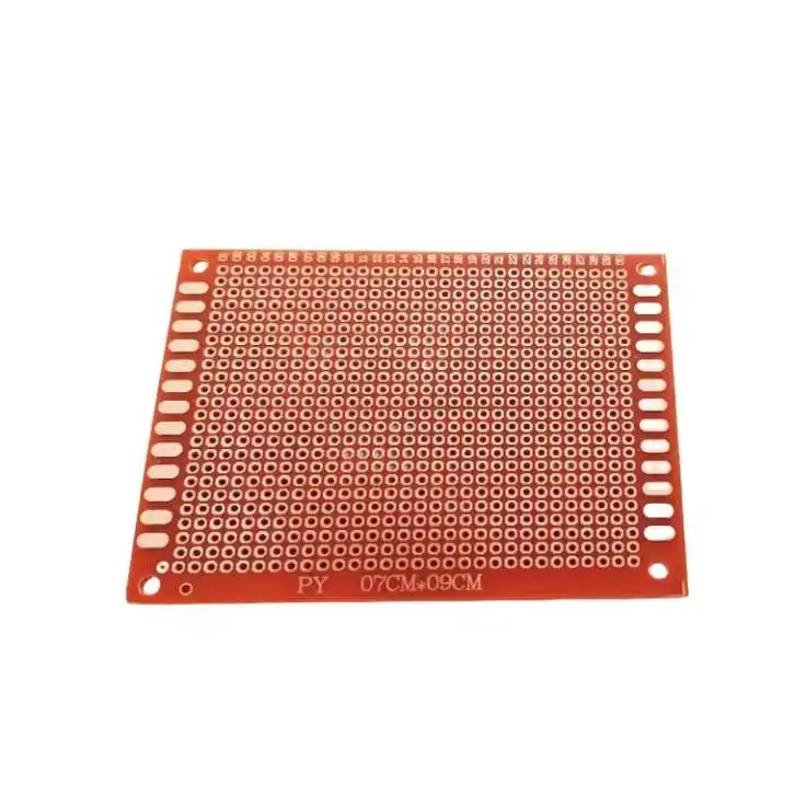 5pcs 7x9 7*9cm Single Side Prototype PCB Breadboard Universal Board Experimental Bakelite Copper Plate Circuirt Board Yellow