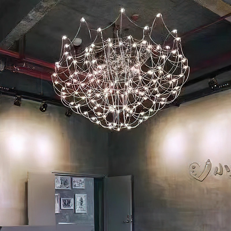 Firefly chandelier hotel villa lobby post-modern atmosphere living room dining room light luxury designer gypsy lamps