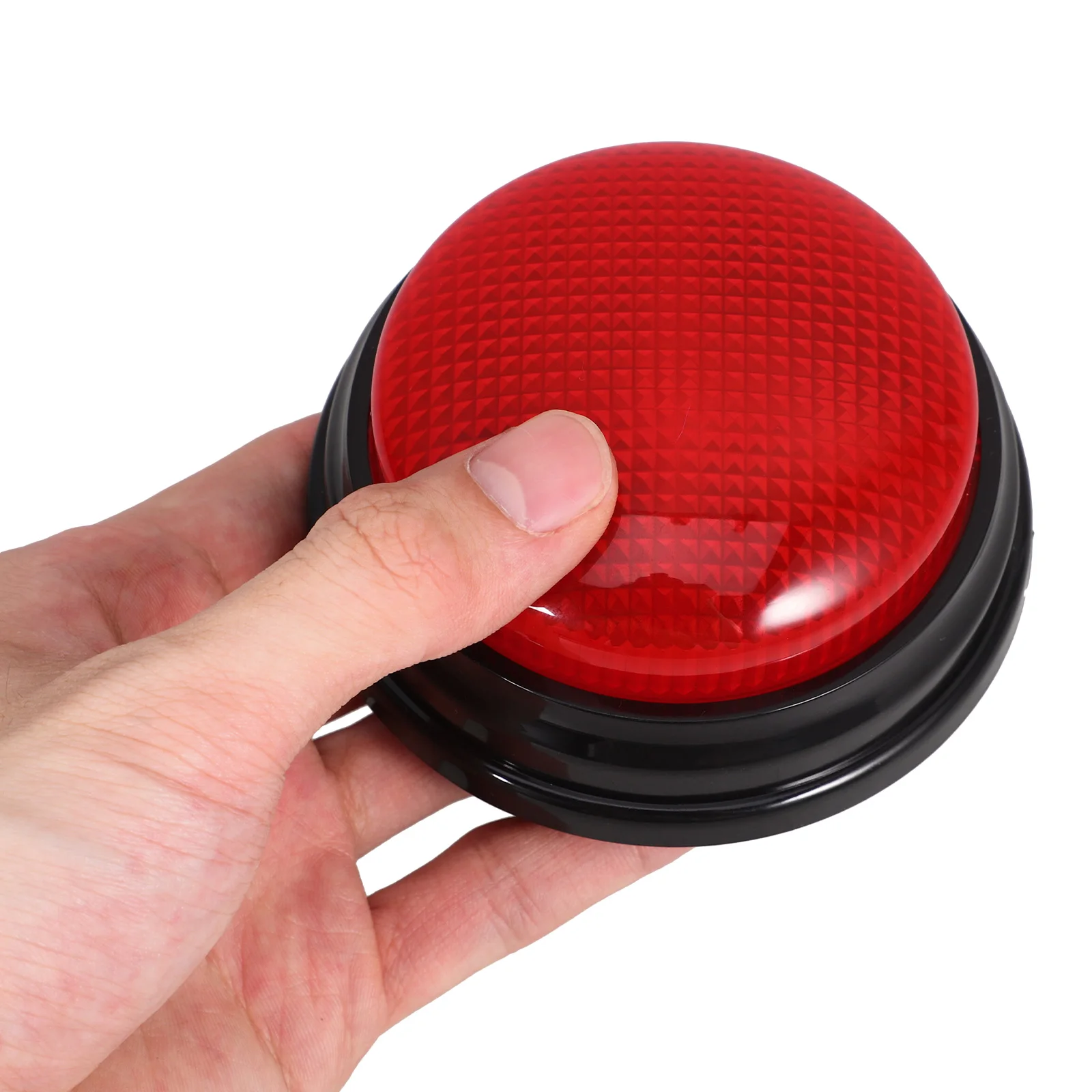 Game Button Prop Party Answer Buzzer Prop Button with Light and Alarm Sound for Competition Game Button universal Party tool