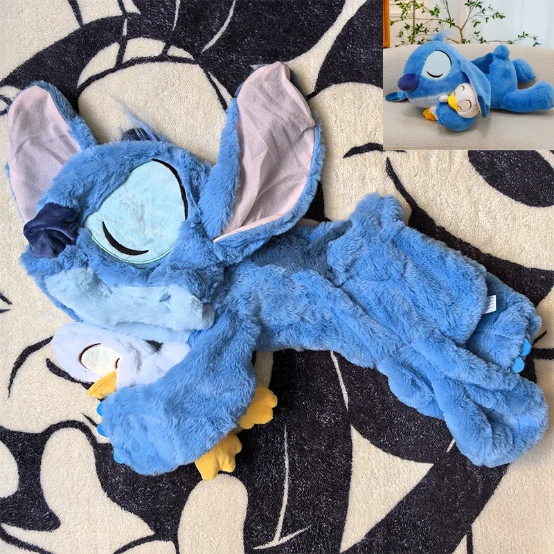 Lilo and Stitch Disney Plush Toys Anime Plushie Stich Dolls Kawaii Donald Duck Semi-finished Leather Holster Gift Kids Christmas