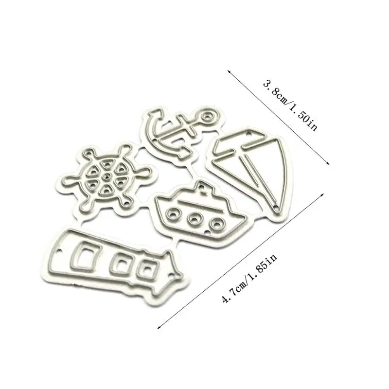 Sailing Lighthouse Metal Cutting Dies Stencil Scrapbooking DIY Album Stamp Paper Card Embossing