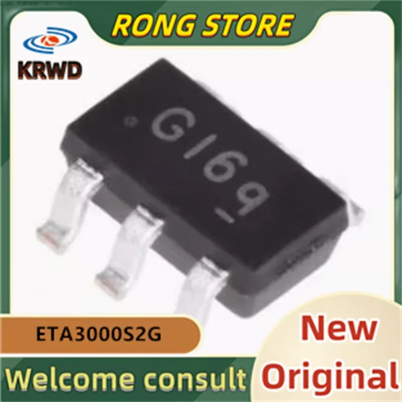 30PCS G1** New and Original Chip IC ETA3000S2G ETA3000S2 ETA3000 SOT23-6 Lithium battery balanced IC