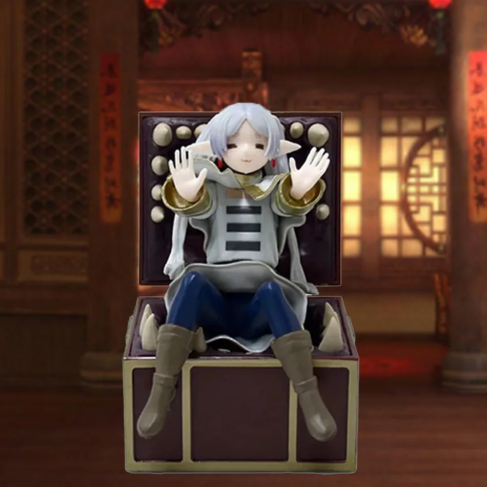 

Frieren Anime Girl Figure Frieren Beyond Journey's End Frieren Treasure Box Monster Action Figure Collectible Model Toys