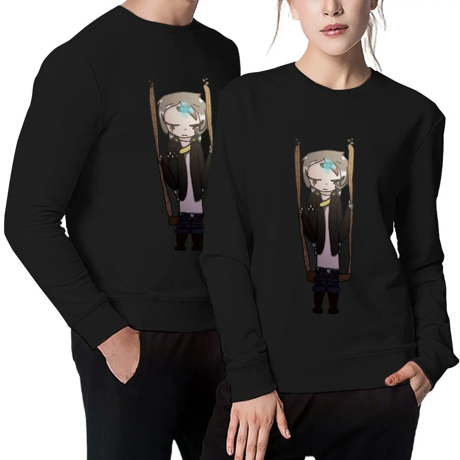 

Sol on the swing Pullover autumn jacket men blouse aesthetic clothing men clothes new hoodies and sweatshirts