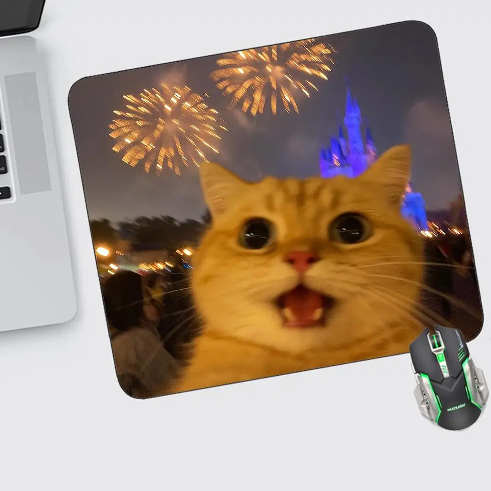 

Cute Pet Selfie Mouse Pad Small Mouse Pad Gaming Accessories Offices Keyboard Computer Desk Mat Pc Gamer Non-slip Mousepad