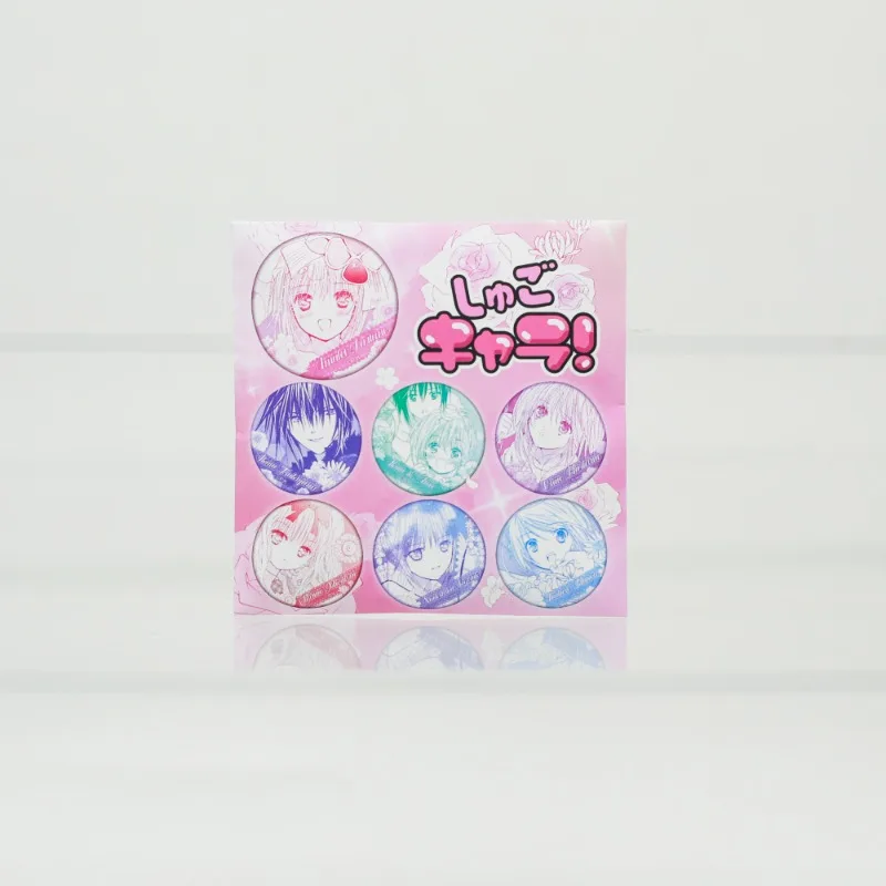 Shugo Chara Badge Leuke Anime Figuur Hinamori Amu Broche Tsukiyomi Ikuto Karakter Pin Verzamel Hangers Kids Geschenken