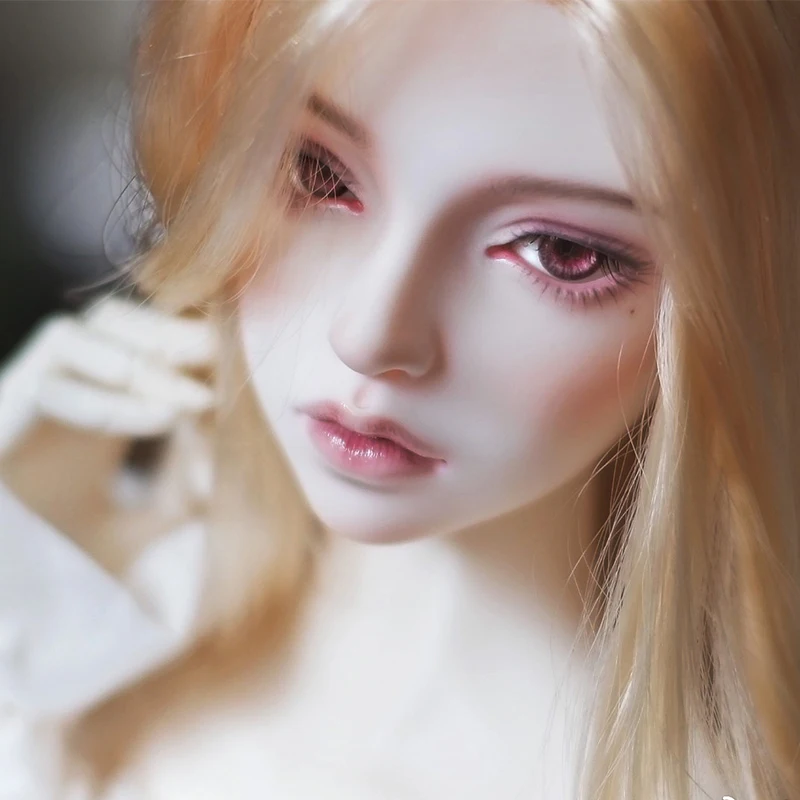 BJD SD Doll Movable Boneca Humanoide, Doll Spot, Doll Ball Joint, FT Âmbar, Resina, 1/3 Pontos