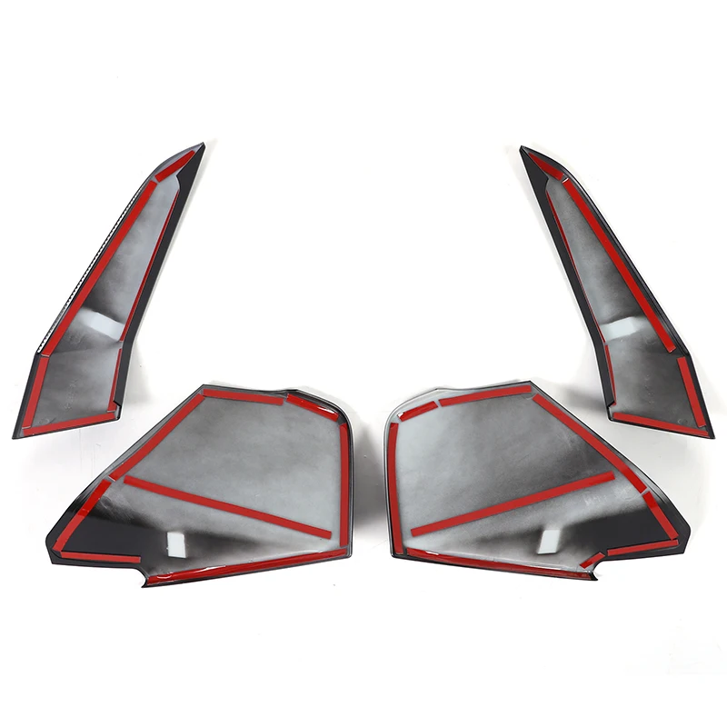 For BMW X7 G07 2023 2024 ABS Carbon Fiber/Black Car Front Bumper Decorative Cover Decorative Sticker Exterior Accessories